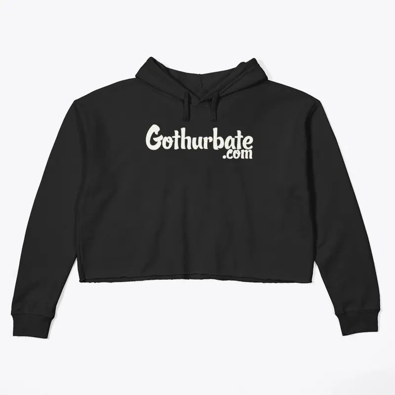 Gothurbate Crop Top Hoodie